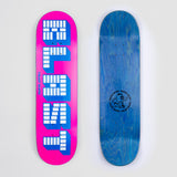 8.5" BLAST BLOCKS DECK (PINK)