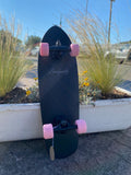 Landyachtz Surfskate Pocket Black 29.6" Pink wheels