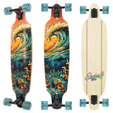 Sector 9 longboard Flipside Fractal Complete 36.0 x 9.0 x 26.4