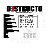DESTRUCTO TRUCK D1 RAW MID 5.25