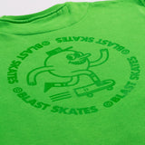 LIME ROUND LOGO CREW NECK