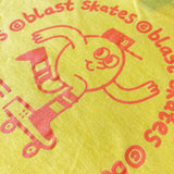 KIDS YELLOW ROUND LOGO T-SHIRT
