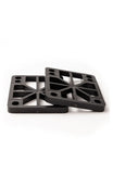 Riser pads - black, 6mm