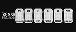 Bones Ruote OG Formula 100's #4 V5 Sidecut 53mm White
