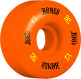 Bones Ruote 100's Orange 52mm 100A