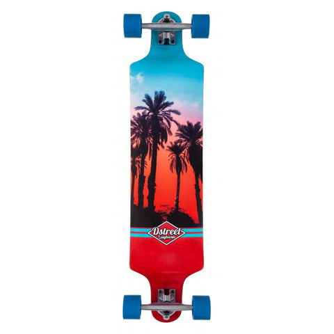 D Street Longboard Dropdown Hawaiian 39.5"