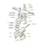 Carver Ricambio Truck C7 Thrust Bearing Kit