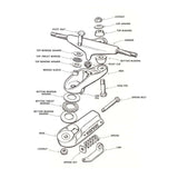 Carver Ricambio Truck C7 Thrust Bearing Kit