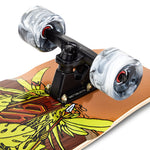 Happy Riding Surfskate Tiki Totem Fish Mogano 32"