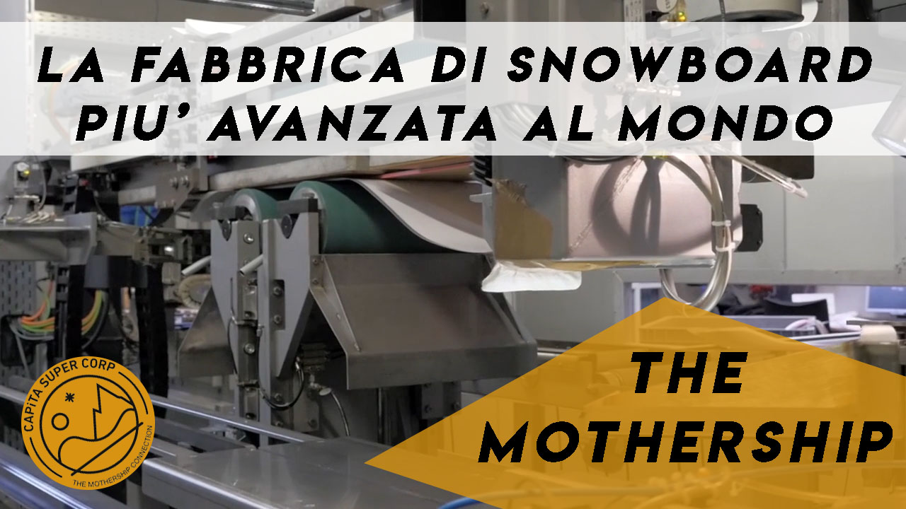 La fabbrica di Snowboard piu’ tecnologica al mondo: The Mothership
